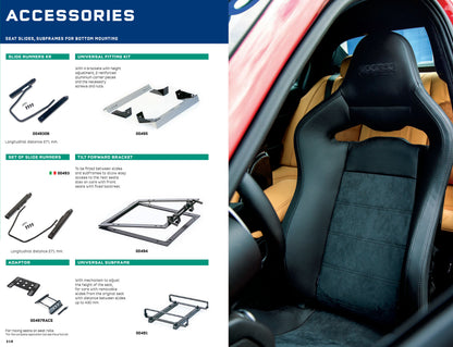 010810 Sparco Office Chair Armrest Covers for Gaming Seats Comfort & Protection