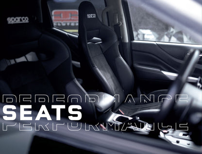 0109R3 Sparco GT Seat Belt Shoulder Pads Thin 2 Inch Harness Microfibre Pair - raceforglory.store