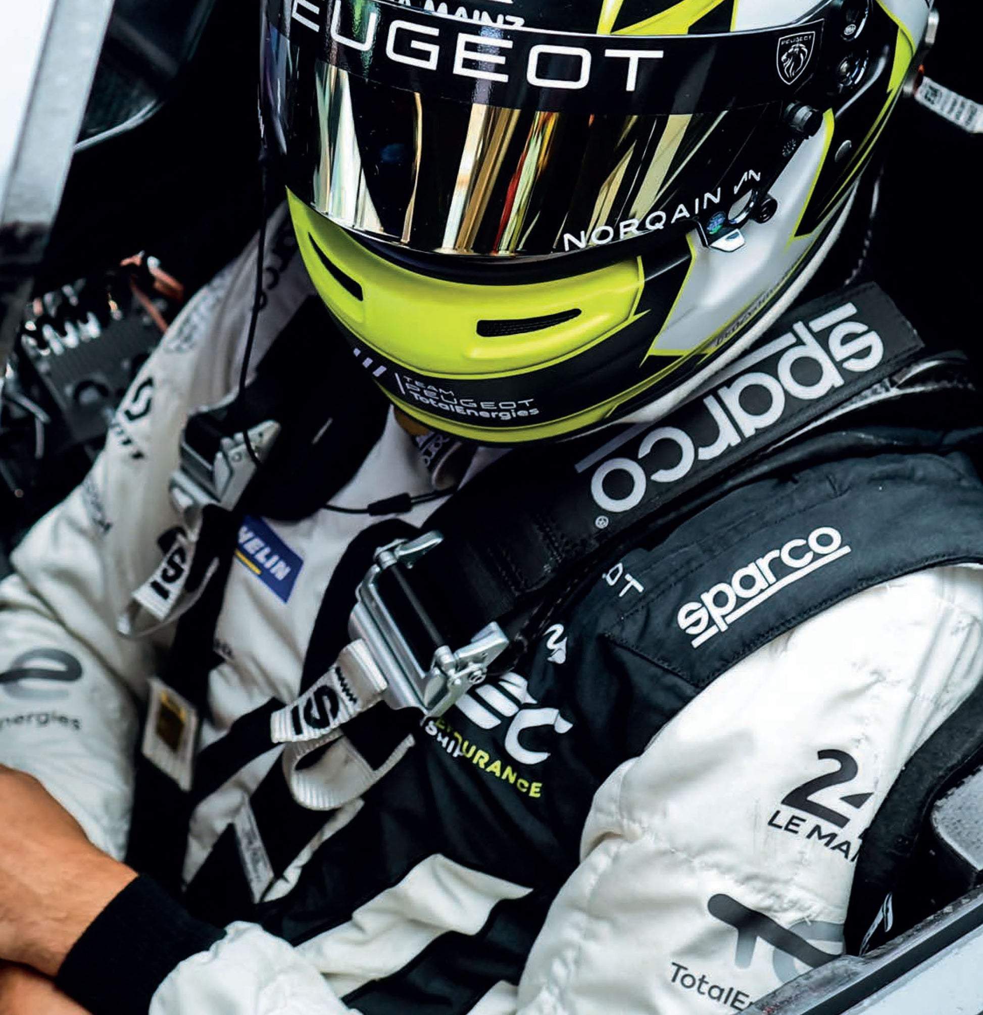 Sparco COMPETITION H-3+2 Racing Harness 6-Point FHR Shoulder Straps FIA Approved - raceforglory.store