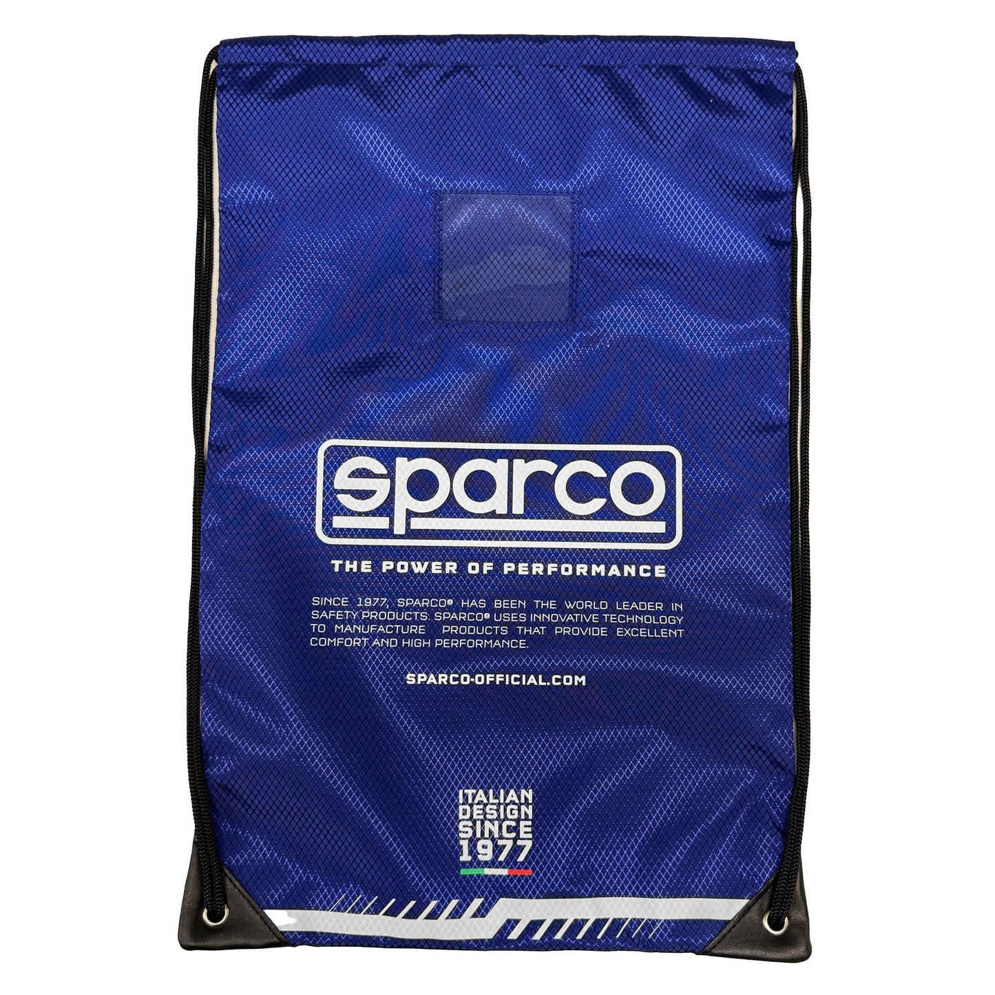 Sparco Bolsa Botas Racing Karting Bolsa Transporte con Cordón AZUL 33x51cm Producto Original
