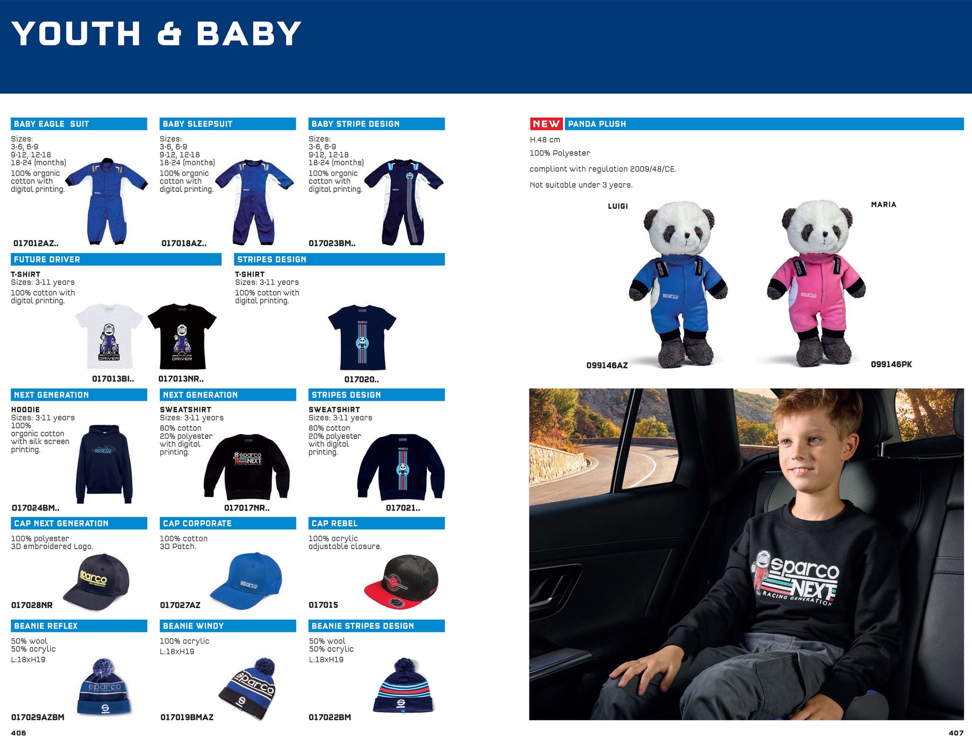 Sparco NEXT GENERATION Kids Karting T-Shirt Child Junior 100% Cotton 3-11 Years - raceforglory.store